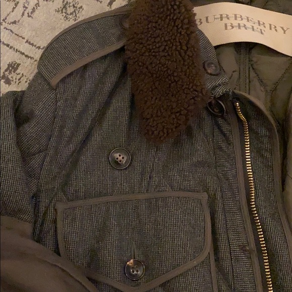 Burberry Brit military quilted utility coat - Picture 8 of 11